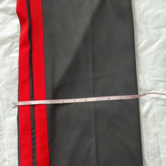 Express Wide Leg Pants Color-Black with Red details Size-Large NWOT - Picture 11 of 16